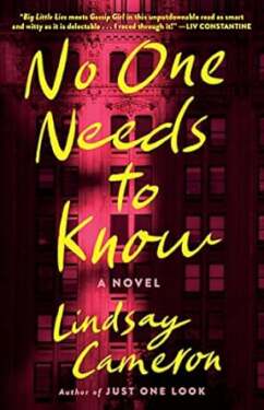 "No One Needs to Know" by Lindsay Cameron