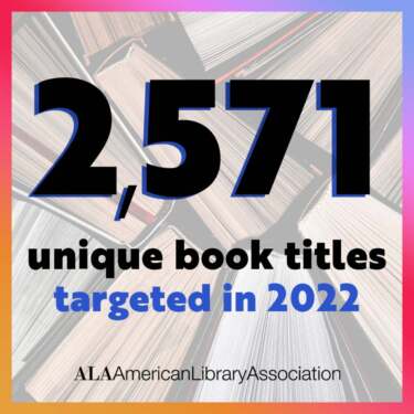 ALA opposes censorship during Banned Books Week
