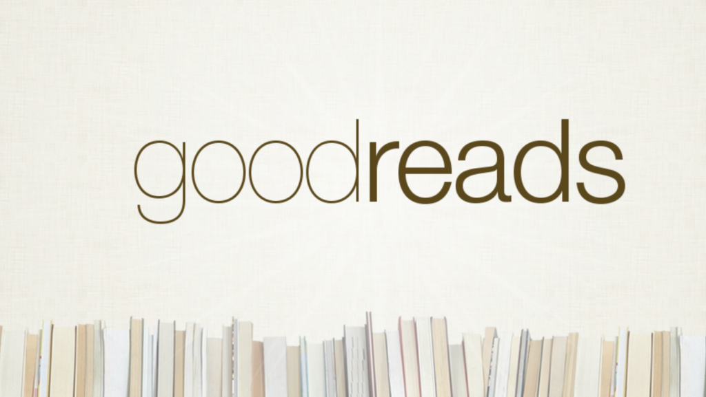 Goodreads logo with books