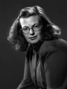 Shirley Jackson portrait.